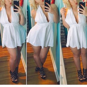 White Romper
